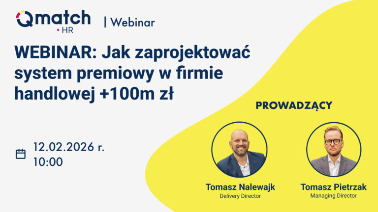 WEBINAR: Jak zaprojektować system premiowy w firmie handlowej +100m zł ​​