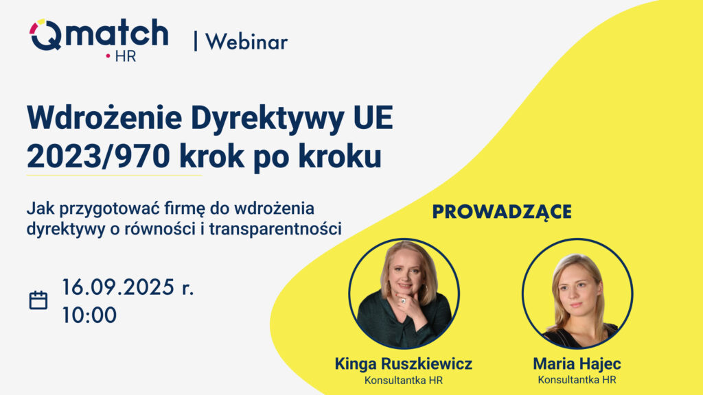 Plakat nagrania: Wdrożenie dyrektywy 2023/970 krok po kroku